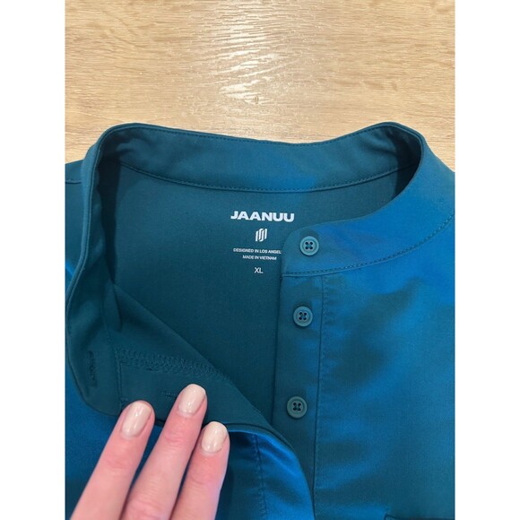 Women’s Jaanuu Scrub Set Caribbean Blue XL Kerr Pants & Savi Tops EUC! - Picture 3 of 6